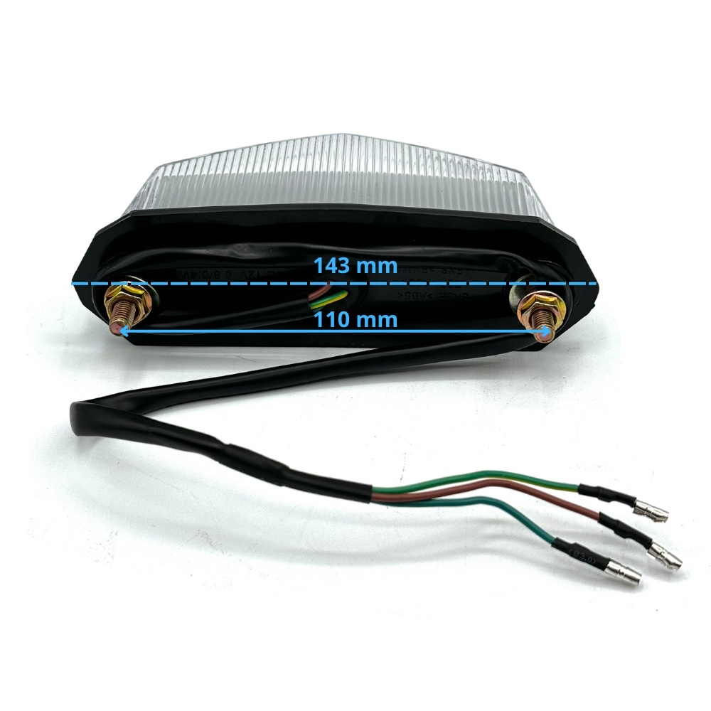 Piloto LED trasero para quad COMMANDER 12V